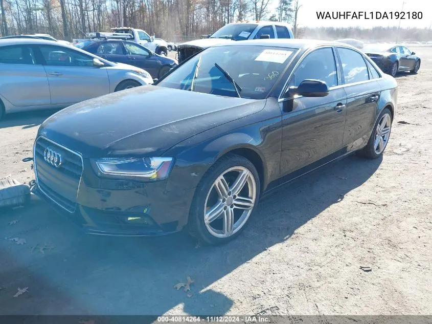 WAUHFAFL1DA192180 2013 Audi A4 2.0T Premium