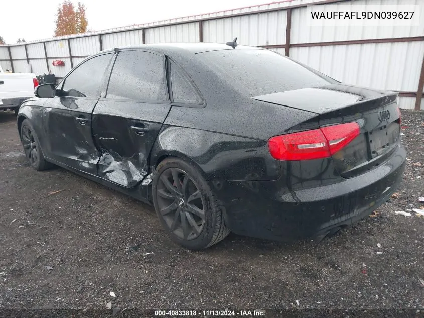 WAUFFAFL9DN039627 2013 Audi A4 2.0T Premium