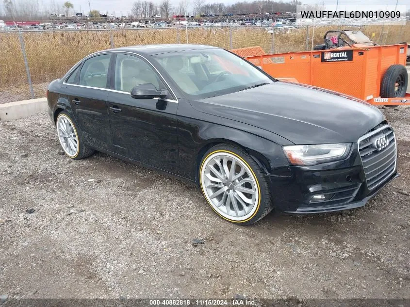 2013 Audi A4 2.0T Premium VIN: WAUFFAFL6DN010909 Lot: 40882818