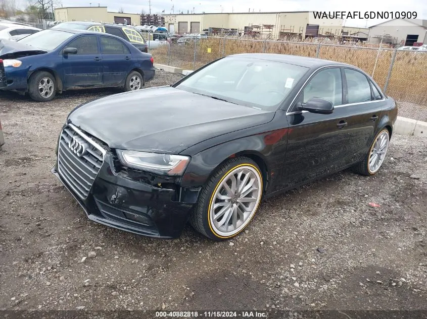 2013 Audi A4 2.0T Premium VIN: WAUFFAFL6DN010909 Lot: 40882818