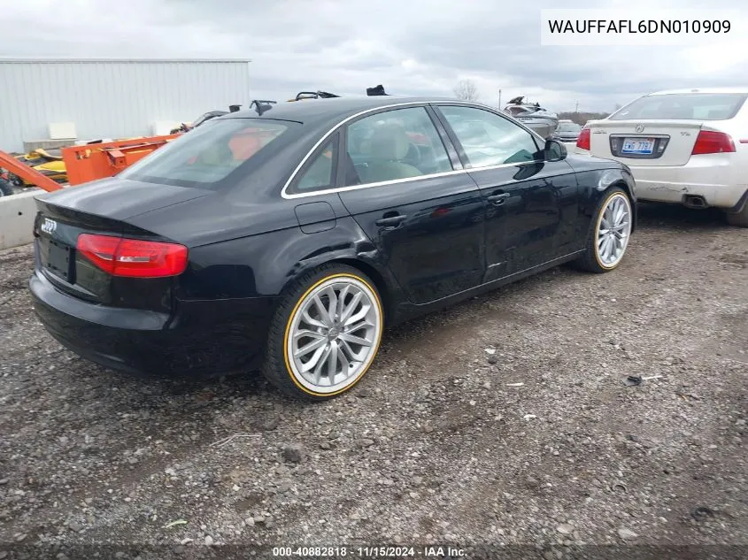 2013 Audi A4 2.0T Premium VIN: WAUFFAFL6DN010909 Lot: 40882818