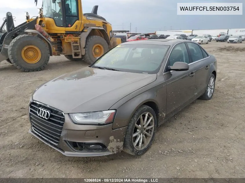 WAUFFCFL5EN003754 2014 Audi A4