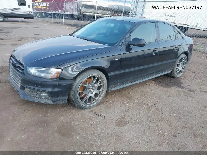 WAUFFAFL9EN037197 2014 Audi A4 2.0T Premium