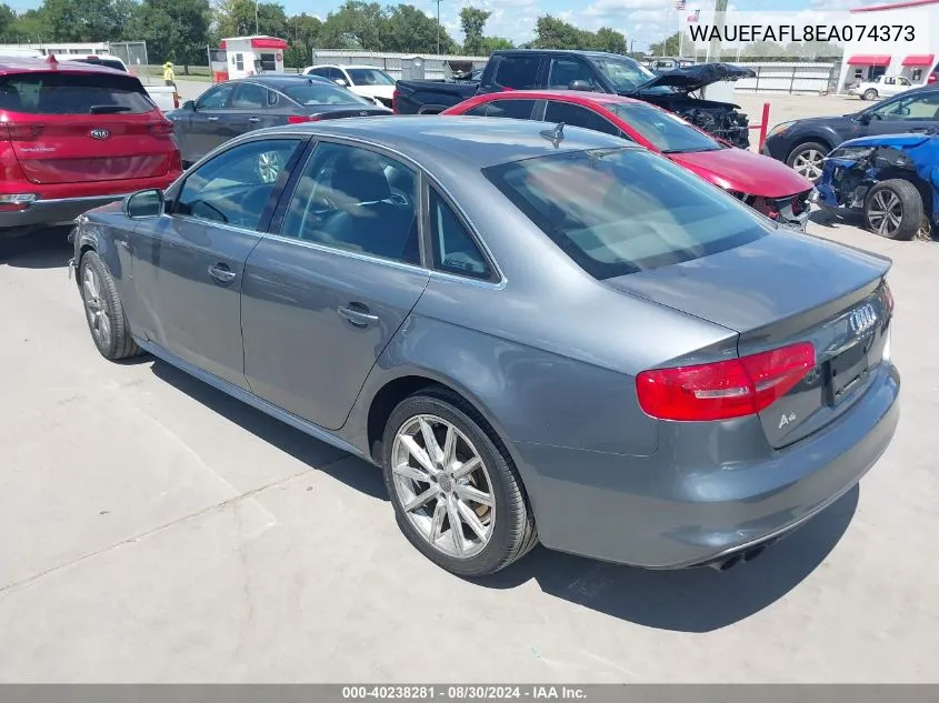 WAUEFAFL8EA074373 2014 Audi A4 2.0T Premium