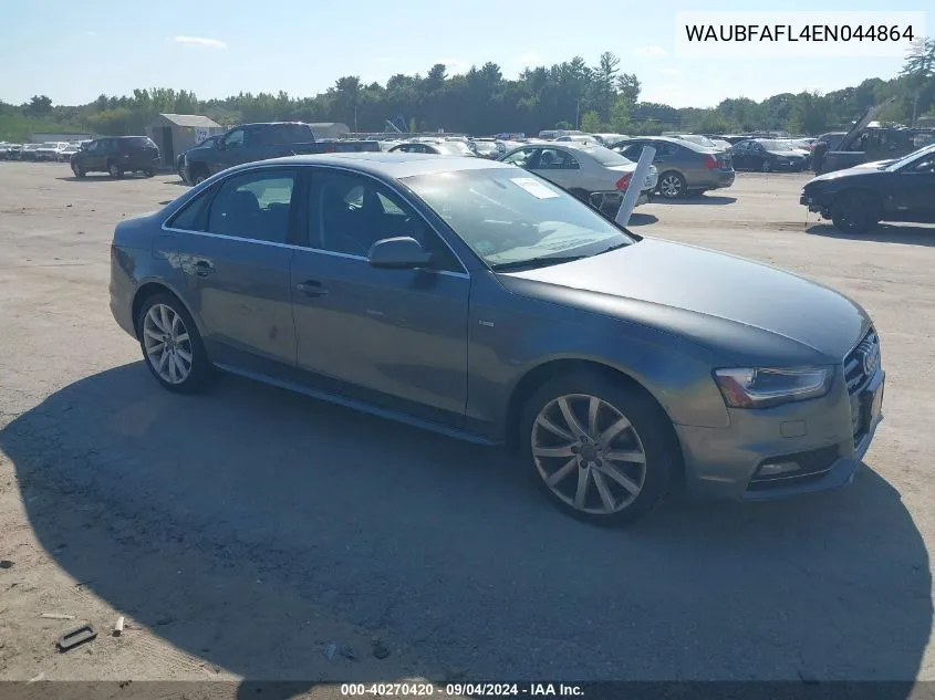 WAUBFAFL4EN044864 2014 Audi A4 Premium