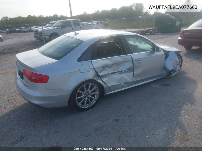 WAUFFAFL9EA077660 2014 Audi A4 2.0T Premium