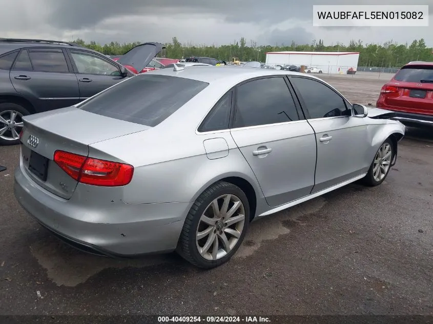 WAUBFAFL5EN015082 2014 Audi A4 Premium