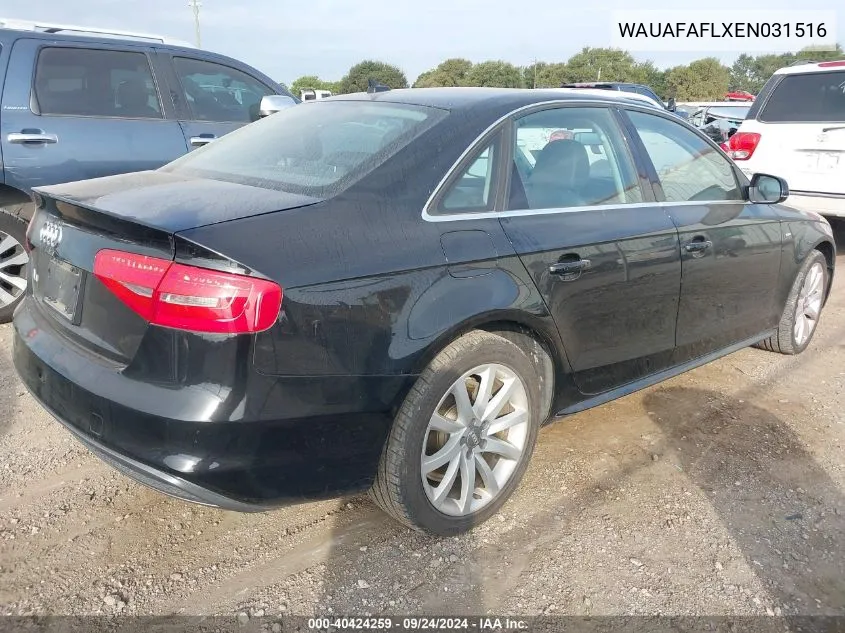 WAUAFAFLXEN031516 2014 Audi A4 Premium