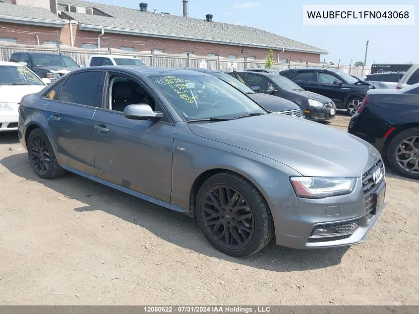 WAUBFCFL1FN043068 2015 Audi A4