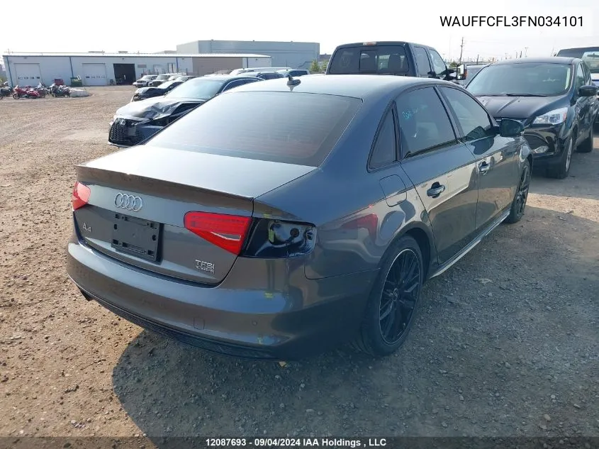 WAUFFCFL3FN034101 2015 Audi A4