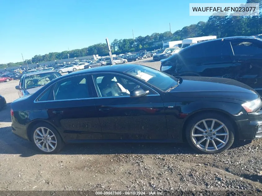 WAUFFAFL4FN023077 2015 Audi A4 2.0T Premium