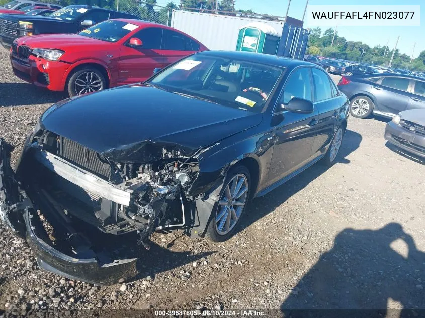 WAUFFAFL4FN023077 2015 Audi A4 2.0T Premium