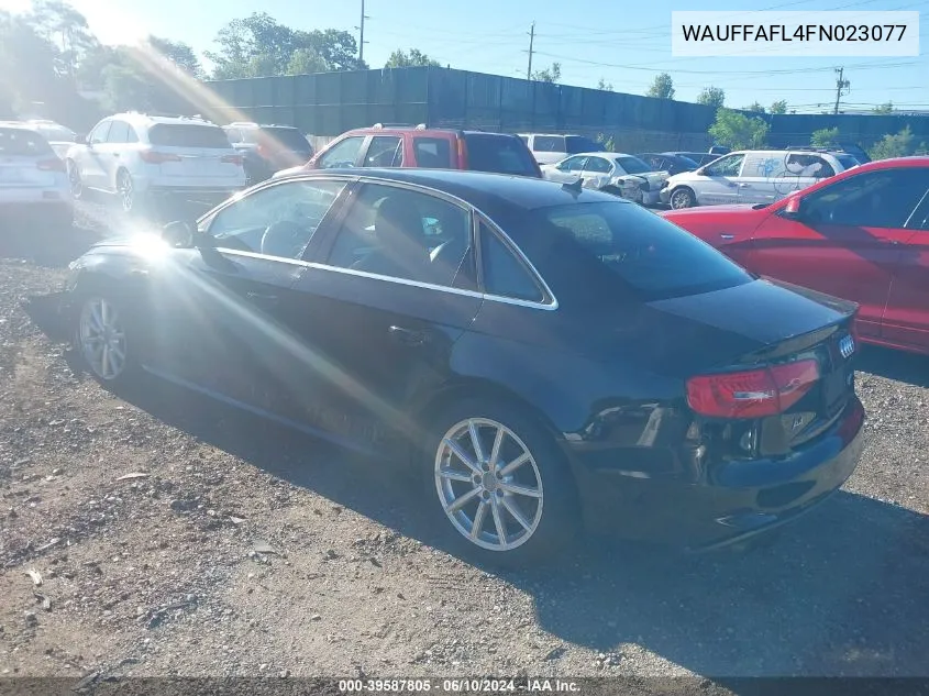 WAUFFAFL4FN023077 2015 Audi A4 2.0T Premium