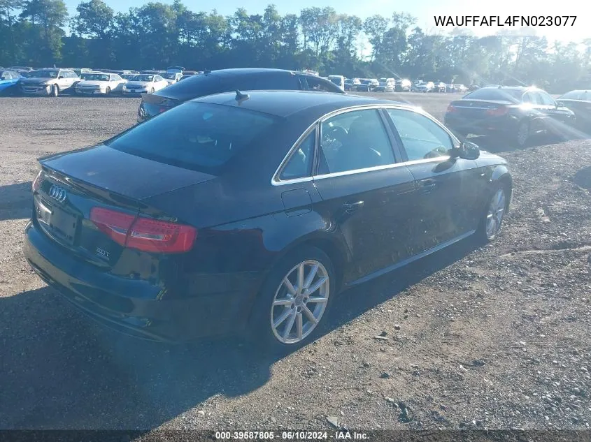 WAUFFAFL4FN023077 2015 Audi A4 2.0T Premium