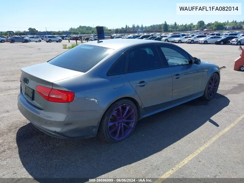 WAUFFAFL1FA082014 2015 Audi A4 2.0T Premium