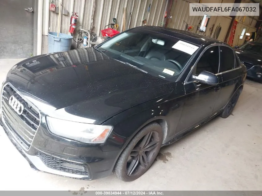 WAUDFAFL6FA067032 2015 Audi A4 2.0T Premium