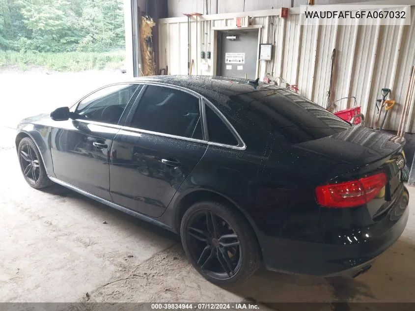 WAUDFAFL6FA067032 2015 Audi A4 2.0T Premium