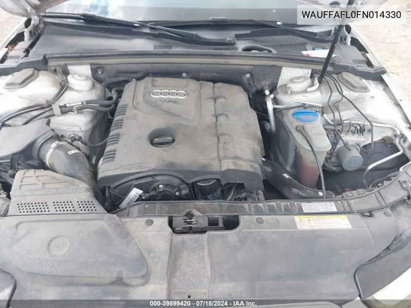 WAUFFAFL0FN014330 2015 Audi A4 2.0T Premium