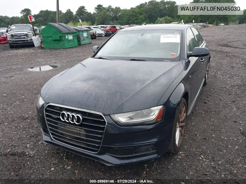 WAUFFAFL0FN045030 2015 Audi A4 2.0T Premium