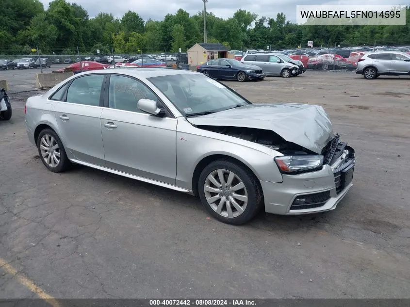 WAUBFAFL5FN014595 2015 Audi A4 2.0T Premium