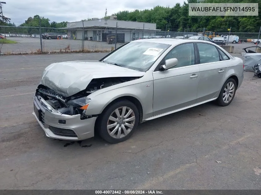 WAUBFAFL5FN014595 2015 Audi A4 2.0T Premium