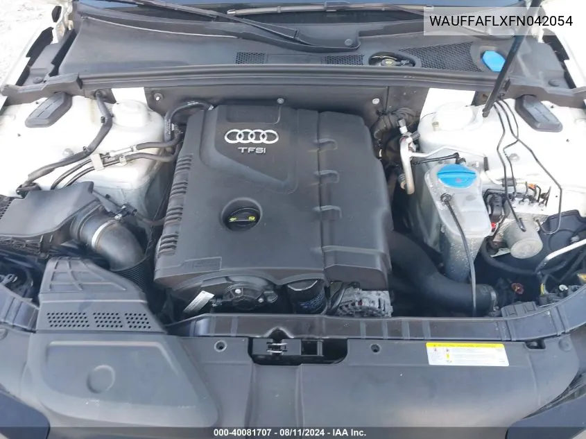 WAUFFAFLXFN042054 2015 Audi A4 2.0T Premium