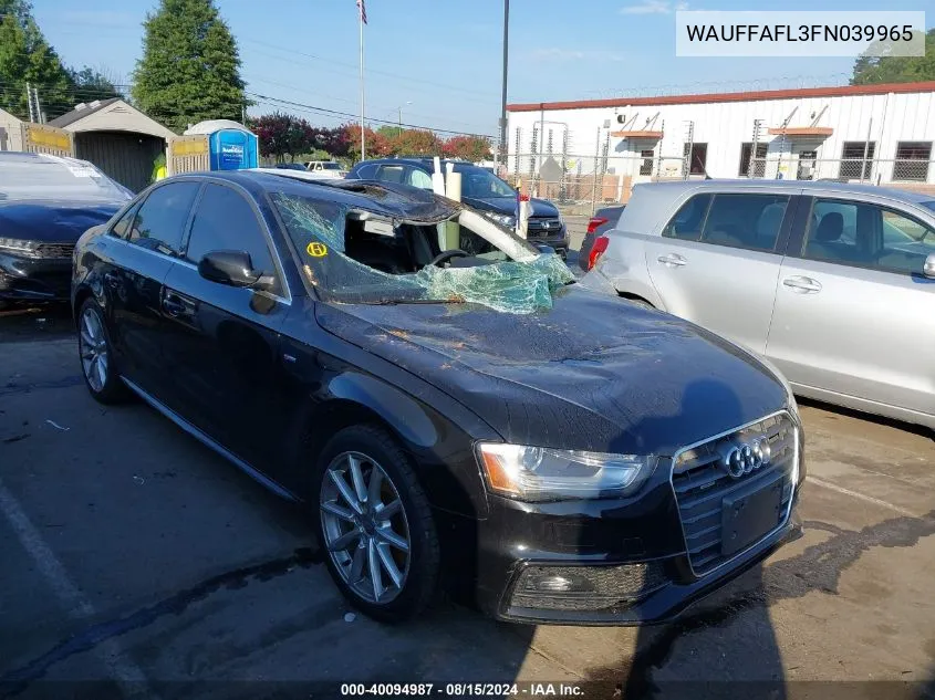 WAUFFAFL3FN039965 2015 Audi A4 2.0T Premium