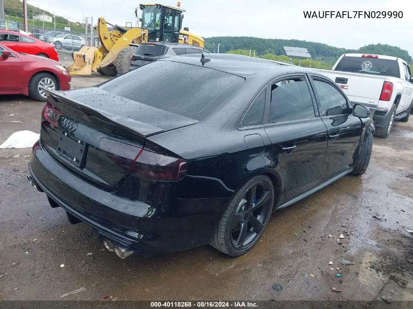 WAUFFAFL7FN029990 2015 Audi A4 2.0T Premium