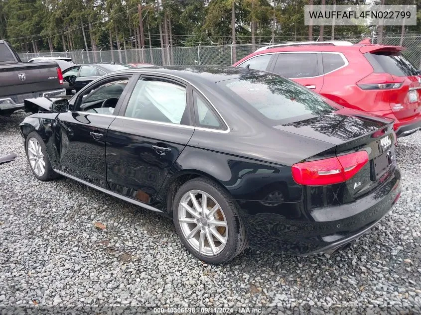 WAUFFAFL4FN022799 2015 Audi A4 Premium Plus