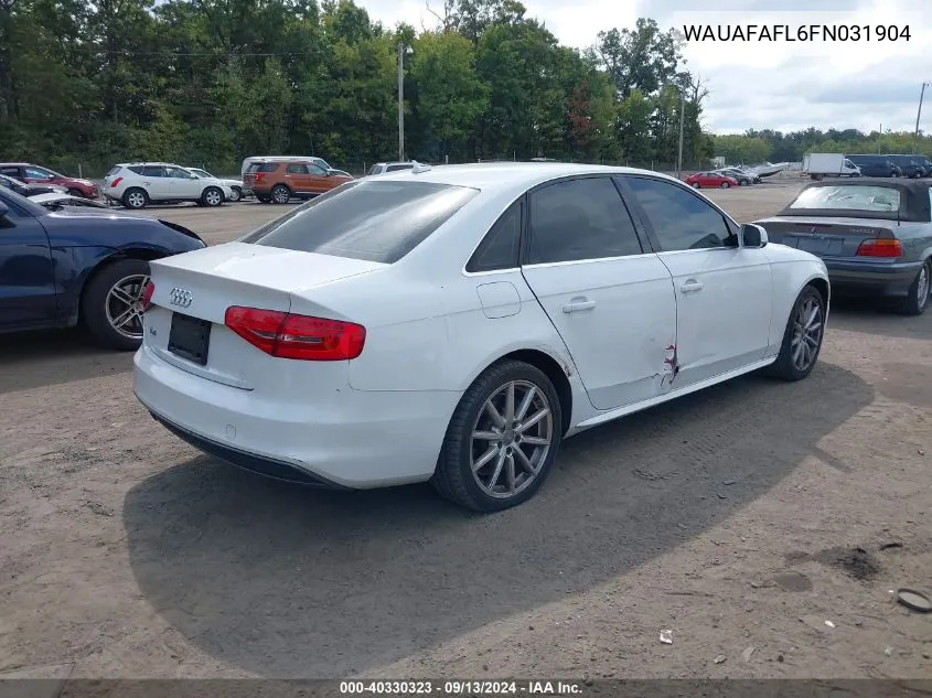 WAUAFAFL6FN031904 2015 Audi A4 Premium