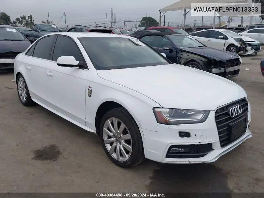 WAUAFAFL9FN013333 2015 Audi A4 2.0T Premium