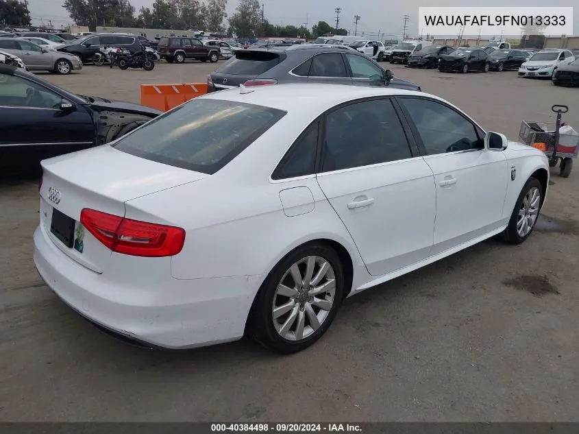 WAUAFAFL9FN013333 2015 Audi A4 2.0T Premium