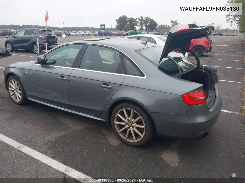 WAUFFAFL9FN035130 2015 Audi A4 Premium Plus