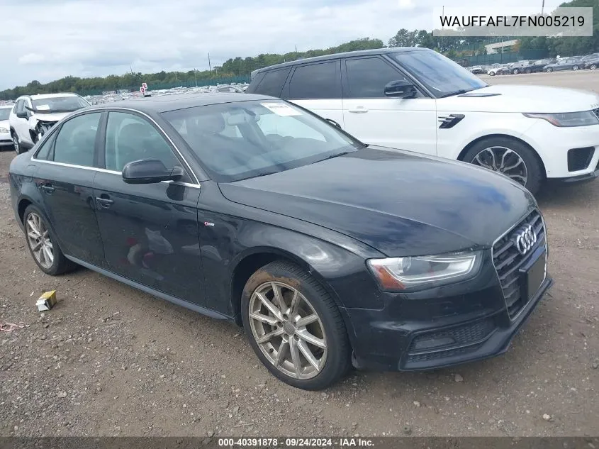 WAUFFAFL7FN005219 2015 Audi A4 2.0T Premium