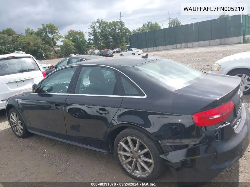 WAUFFAFL7FN005219 2015 Audi A4 2.0T Premium