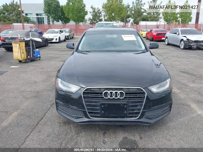 WAUAFAFL3FN021427 2015 Audi A4 2.0T Premium