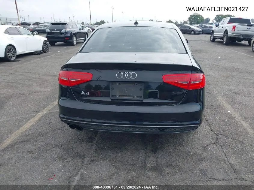 WAUAFAFL3FN021427 2015 Audi A4 2.0T Premium