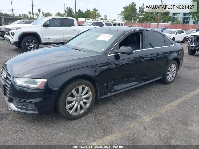 WAUAFAFL3FN021427 2015 Audi A4 2.0T Premium