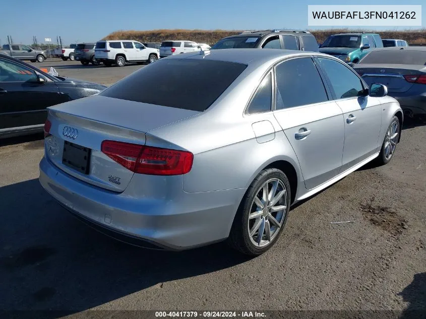 WAUBFAFL3FN041262 2015 Audi A4 Premium