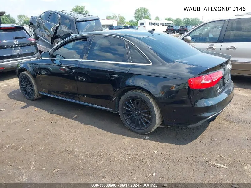 WAUBFAFL9GN010146 2016 Audi A4 2.0T Premium