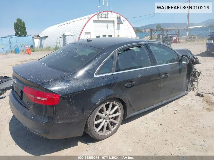 WAUFFAFL8GN010219 2016 Audi A4 2.0T Premium