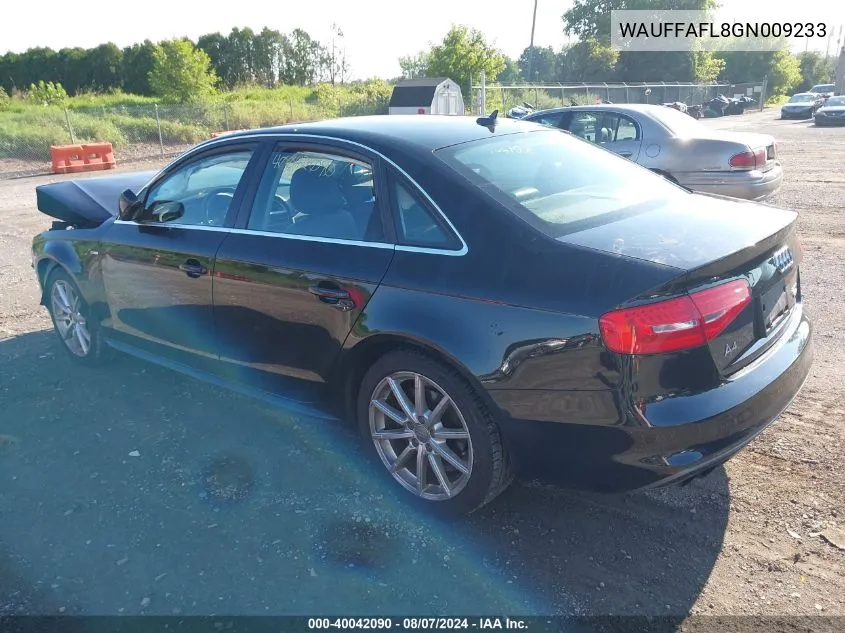 WAUFFAFL8GN009233 2016 Audi A4 2.0T Premium