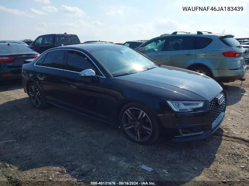 WAUFNAF46JA183439 2018 Audi A4 2.0T Premium