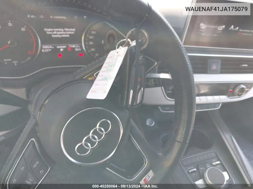 WAUENAF41JA175079 2018 Audi A4 Premium Plus