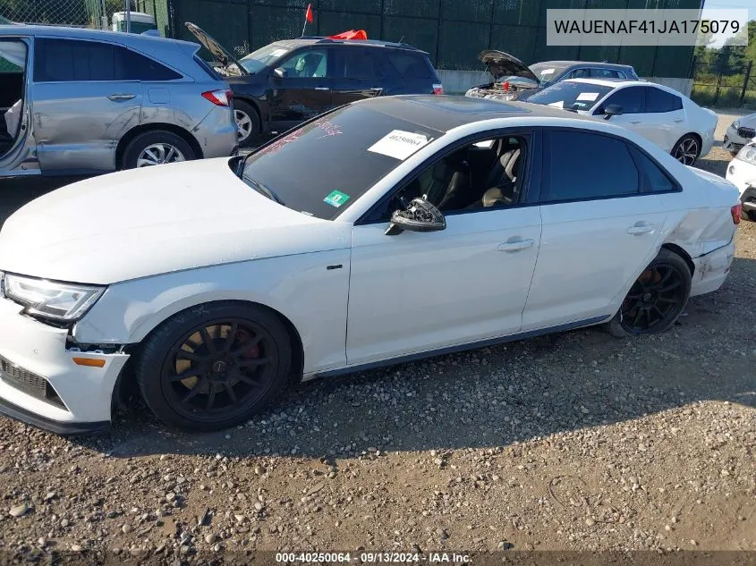 WAUENAF41JA175079 2018 Audi A4 Premium Plus