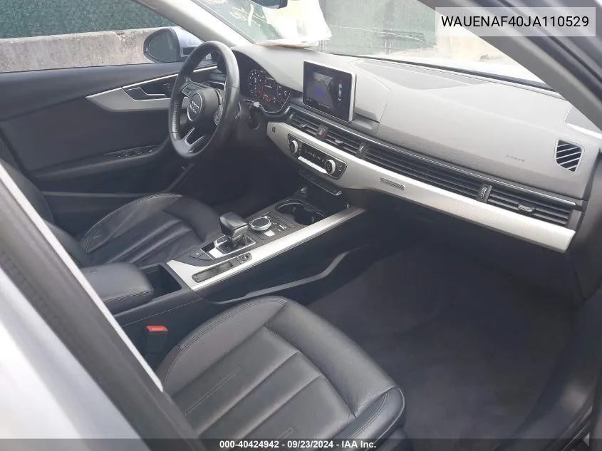 WAUENAF40JA110529 2018 Audi A4