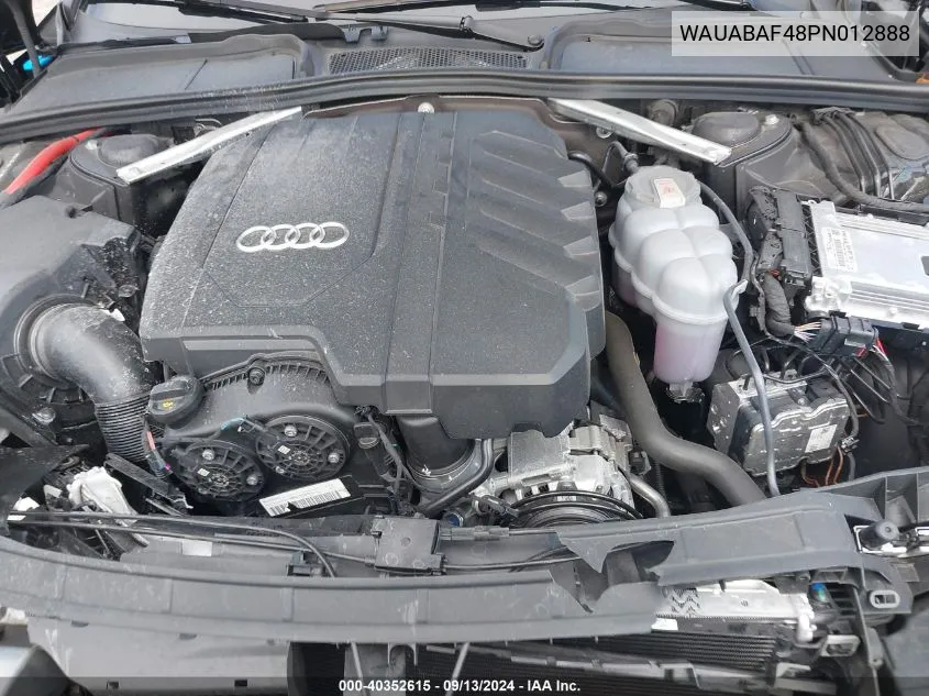 WAUABAF48PN012888 2023 Audi A4 Premium 40 Tfsi Quattro S Tronic