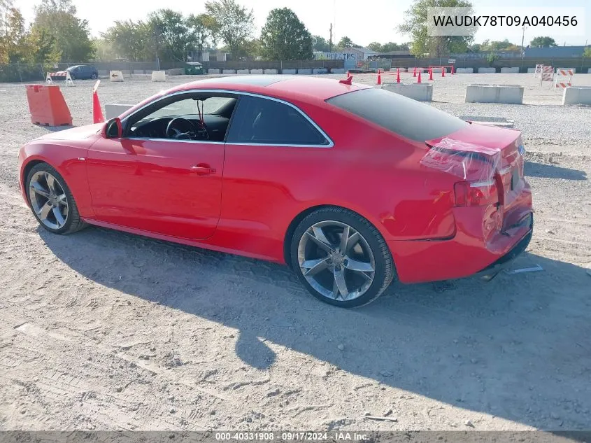 WAUDK78T09A040456 2009 Audi A5 Quattro