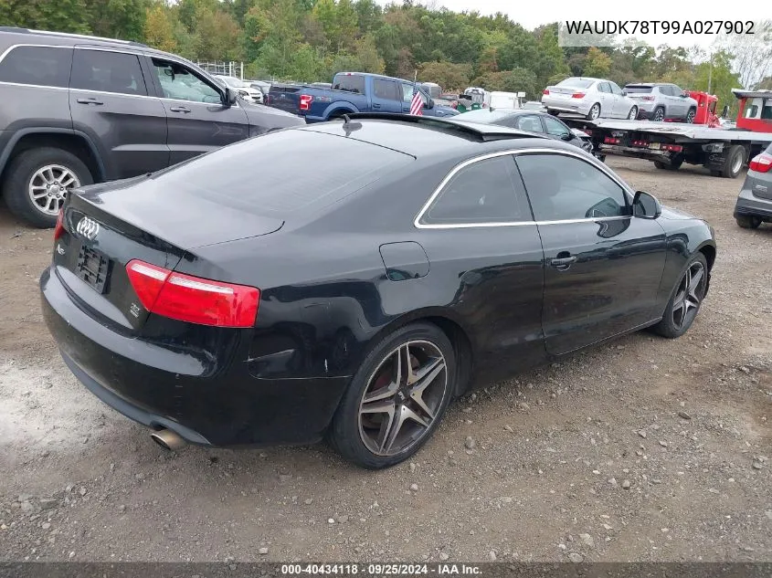 WAUDK78T99A027902 2009 Audi A5 3.2L