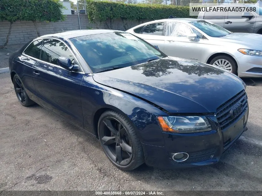 WAULFAFR6AA057688 2010 Audi A5 2.0T Premium